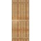 Ekena Millwork Joined Board-n-Batten Shutters, Rough Sawn Western Red Cedar, 32 1/4W x 76H, PR RBJ06S32X076RWR - alternate 2